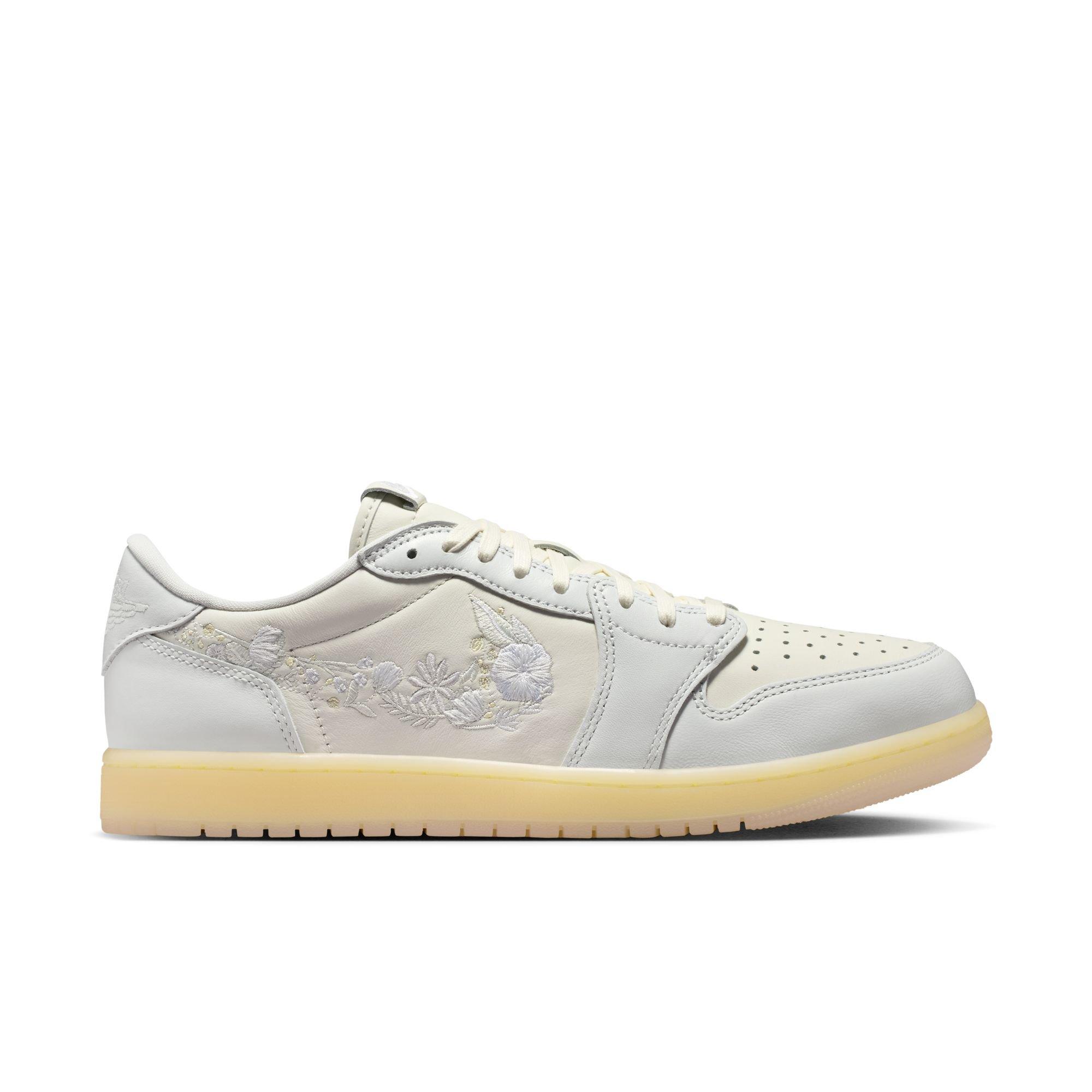 Jordan 1 Retro Low "Floral Swoosh" Men's Shoe - SAIL/OFF WHITE/COCONUT MILK